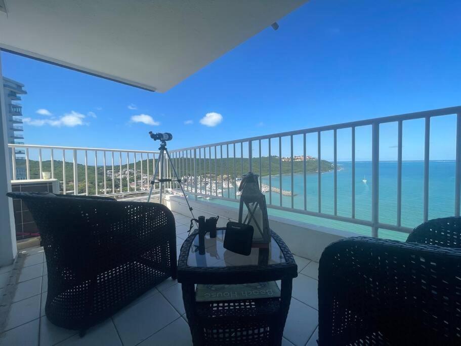 Ocean View 2 Bed 1 Bath 2 Parkings & Pool @ Dos Marinas Fajardo Apartman Kültér fotó